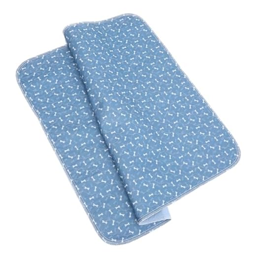 GRIRIW Rutschhemmende Pads Haustier-urinkleidung Hunde-Urinal-Pads Pet Training Pad Wasser Absorbierende Haustier-wc-Matte Aus Stoffmaterial Hohe Saugfähigkeit Waschbar Wiederverwendbar