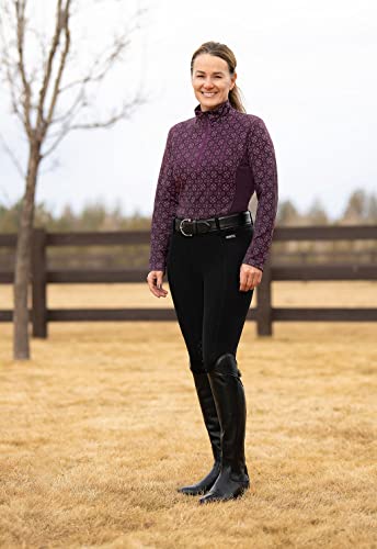 Kerrits Up Tempo Fleece Tech Top Print4