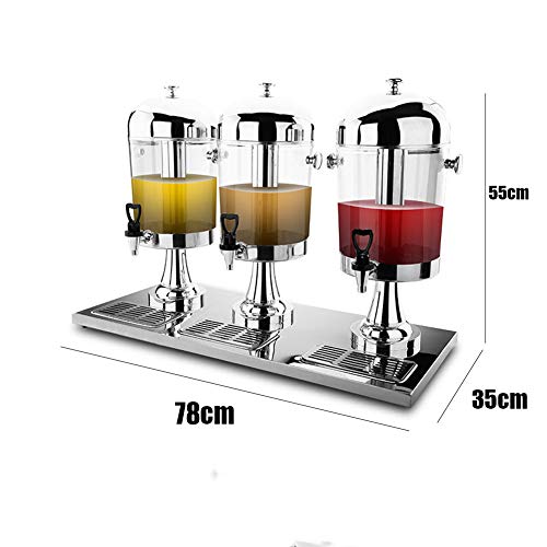 Dispensador Cold Beve con tapa segura y grifo para cócteles, agua helada y refrescos fríos, ideal para fiestas, eventos y reuniones