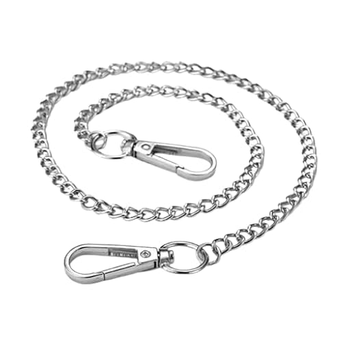 Diffaxy Cadena para pantalones de 53 cm, cadena de billetera punk hip hop, cadena de metal para jeans y llavero para pantalones para hombres y mujeres | Ya disponible en tu tienda friki favorita! En mundofriki.es! Diffaxy Cadena para pantalones de 53 cm, cadena de billetera punk hip hop, cadena de metal para jeans y llavero para pantalones para hombres y mujeres | Ya disponible en tu tienda friki favorita! En mundofriki.es!