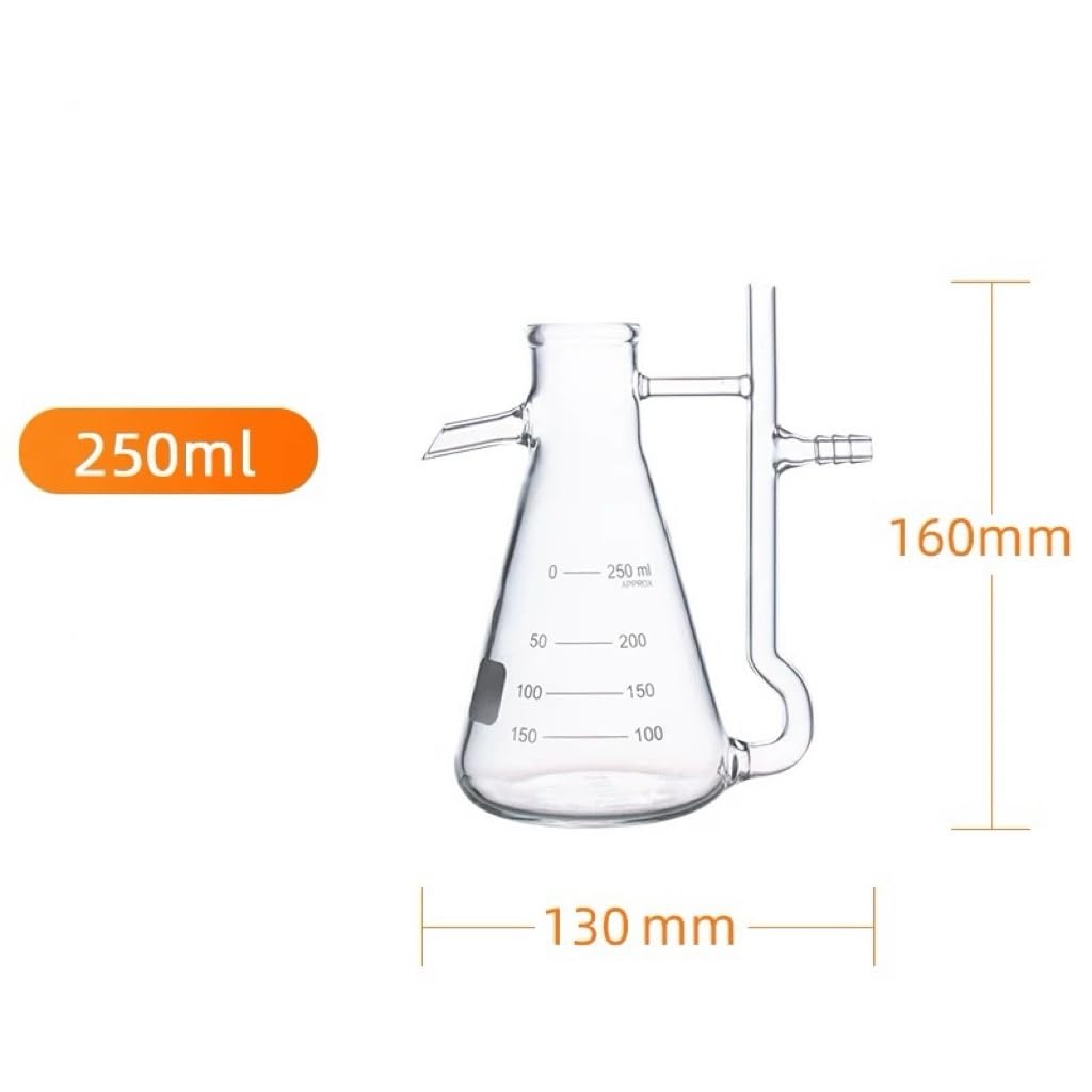 Essential Oil Hydrosol Separator - 100ml to 3000ml Glass Oil-Water Collector Bottle for Essential Oils(250ml)