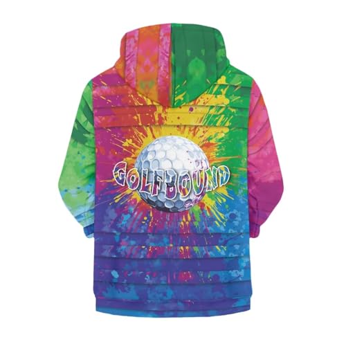 Image of Coloranimal Unisex Girls Boys Long Sleeve Casual Hoodies & Sweatshirts Tops Kids Zip Up Jacket Coat Age 6-16 Year