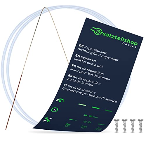 Kit Réparation Lave Vaisselle pour Lave Vaisselle Bosch, Siemens, Neff - Joint Lave Vaisselle de 182 mm de Diamètre d’Ersatzteilshop Basics, Semblable au 12005744 | Second Joint Inclus