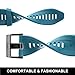 OVERSTEP Compatible with Fenix 7 Watch Band, 22mm Width Soft Silicone Watch Strap for Garmin Fenix 5/Fenix 5 Plus/Fenix 6/Fenix 6 Pro Smartwatch (Sky Blue)