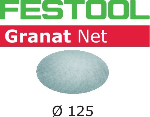 Preisvergleich Produktbild FESTOOL Granat Net, Netzschleifmittel STF D125mm, P120 GR / 50Stk. * 203296