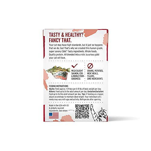 The Honest Kitchen Câté™ Grain Free Salmon & Cod Pâté Wet Cat Food, 5.5 Oz (Pack Of 12) #TOP1