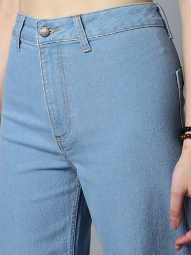 Image of HIGH Star Women's Straight Fit Mid Rise Jeans