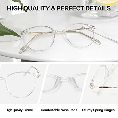 KAEOISFU Occhiali da lettura Donna Uomo, Occhiali