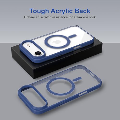 Image of amazon basics Back Case Cover for iPhone 17 Air | Scratch-Resistant Back Cover | Navy Blue