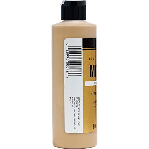 Folkart Acrylic Paint, 8 Oz, Metallic Antique Gold #TOP2