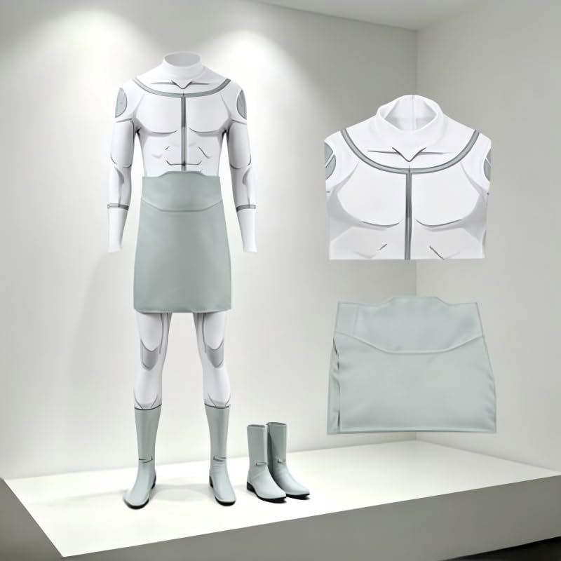 JOYEAR Invincible VitruMet Cosplay Costume - Detachable Apron-Style Skirt, Ideal for Halloween & Comic Conventions