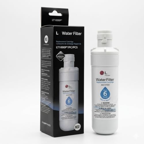 Refrigerator Water Filter Compatible with LG LT1000P, A...