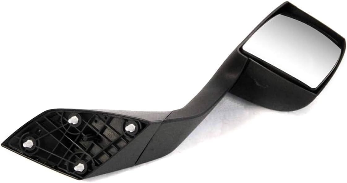 LEAVAN Black Hood Mirrors Assembly Fit for 2000-2015 Volvo VNL Pair of Heavy Truck Hood Mirror with Mounting Kit Driver and Passenger Side
