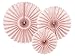 Libetui Set Rosetten Altrosa Party Deko Rosetten Set Dekorative Fächer Rosa Papier Deko Rosetten Papierfächer Papierrosetten für Hochzeit Geburtstag Party Fest Feier Home Deko Wanddeko Altrosa