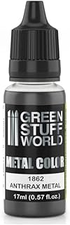 Green Stuff World - Metallic Paint Anthrax Metal 1862 for Models and Miniatures