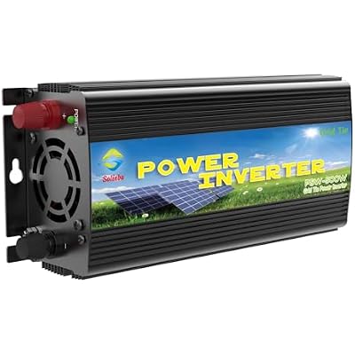 Grid Tie Solar Inverter 500w DC11-28v to AC90-130v for 12v Solar System