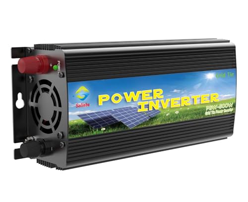 Image of Solinba Grid Tie Solar Inverter 500w DC11-28v to AC90-130v for 12v Solar System