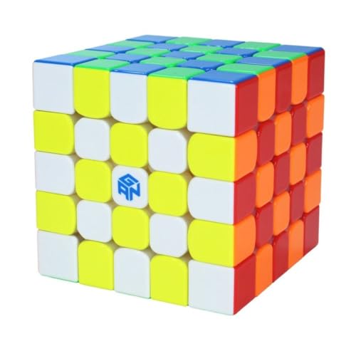Image of GAN 562 5x5 Speed Cube | Omni-Directional Core Positioning Flagship | UV Coated Glossy Finish & Double-Layer Anti-Pop Structure | 112-Point Auto-Alignment & Elite 5x5x5 Magnetic Competition Puzzle