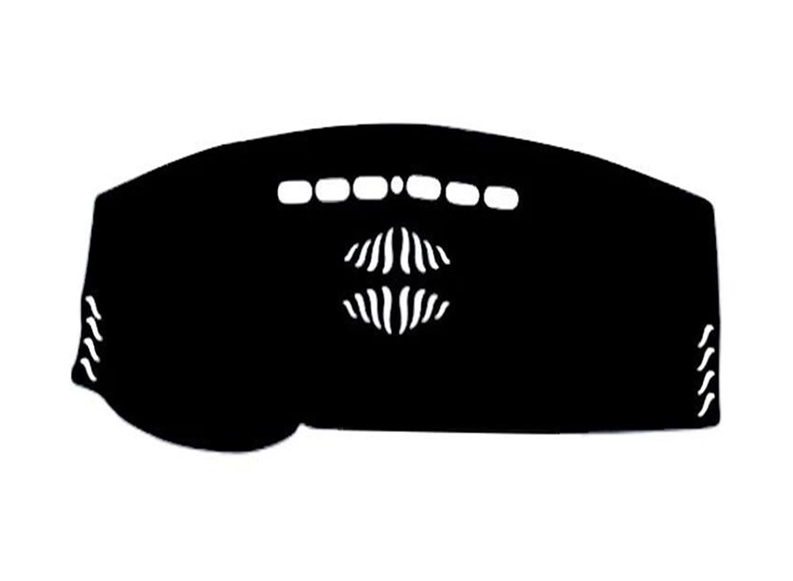 Pare-soleil voiture tableau de bord IONIQ anti-reflet | Tapis de console rouge LHD