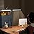SZQSHWL Led Desk Lamp with Clamp,Foldable Double Swing Arm Reading Desk Lamps for Home Office,Eye-Caring Modes Stepless Dimming and Tempering LED Table Light
