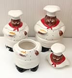 Happy Chef Collection by ACK (3PC CANISTER SET)