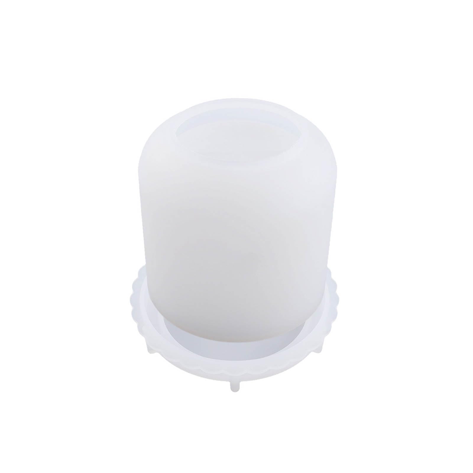 Yhplxyuus Resin Cup Mold Silicone Molds for Resin, Plaster, Candy Box Cements Concrete, Epoxy Molds Home Table Decorations Cup