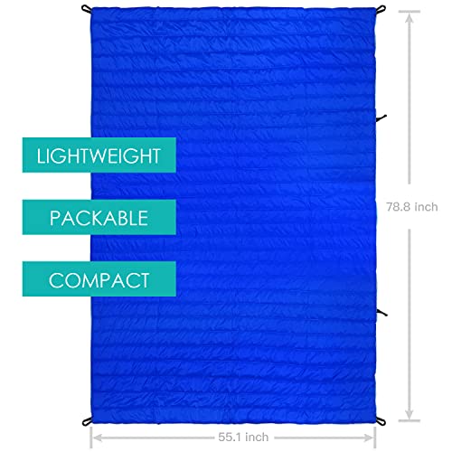 Gold-Armour-Camping-Blanket-Puffy-Packable-Lightweight-Compact-Insulated-Camping-Quilt-for-Outdoor-Backpacking-Beach-Stadium-Camp-Travel-and-Hiking-Gear-Essentials-Blue
