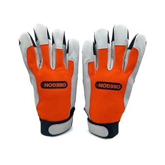 Oregon Technical Working Gloves – Protective Safety Gloves For Forestry, Gardening & Outdoor Work, Cut And Abrasion-Resistant With PU-Coated