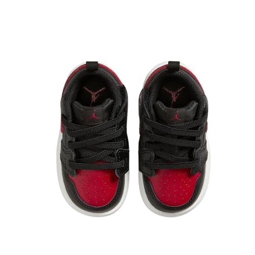 Jordan 1 Low Alt Baby/Toddler Shoes (DR9747-067, Black/Summit White/Varsity Red)3