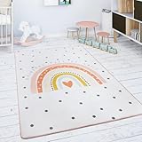 KADIMA DESIGN Kinderteppich waschmaschinenwaschbar Regenbogen Kinderzimmer...