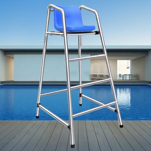 Silla de Vigilancia Lifeguard para Piscina Acero Inoxidable miniatura 1