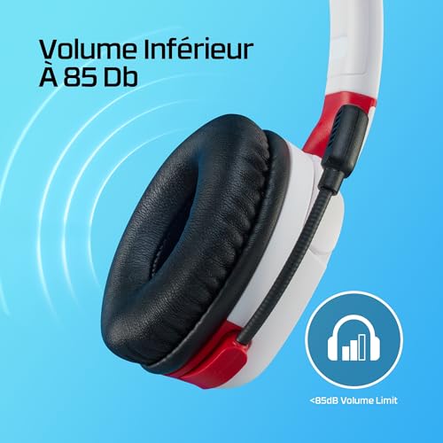 Casque gaming sans fil enfant idéal Switch et trajets HyperX Cloud - 3
