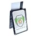 5 Pack - Heavy Duty Magnetic Vertical Shirt Pocket or Fold Over Belt Badge Holders - Two Sided for Multiple ID Cards by Specialist ID