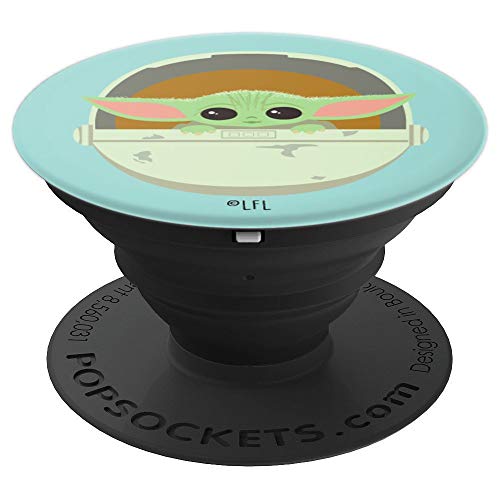 Star Wars The Mandalorian The Child Floating Pod Stylized PopSockets Grip and St