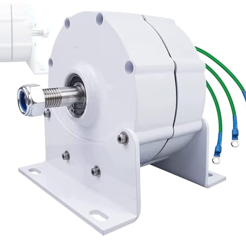 WEIMILOR 5000W Low Speed ​​Permanent Magnet Generator Permanent Magnet Generator for Wind Water Turbine Diesel Engine,48V