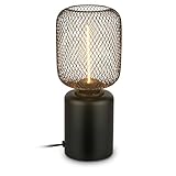 Ampoule E27 incluse : Cette lampe de bureau est livrée avec une ampoule E27 (blanc chaud), idéale pour les espaces de travail ou comme lumière douce dans un coin lecture ou une chambre