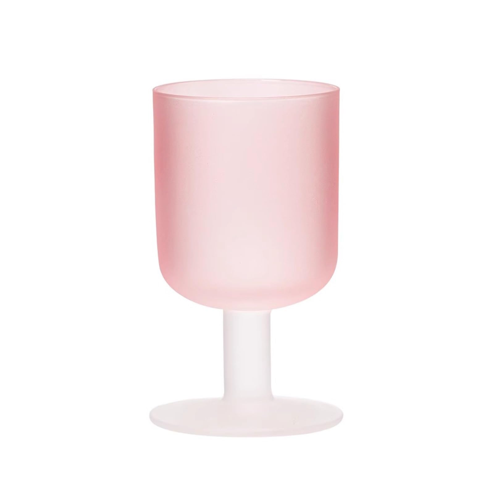 Copas de vidrio con tallo esmerilado que evitan huellas para servir vino