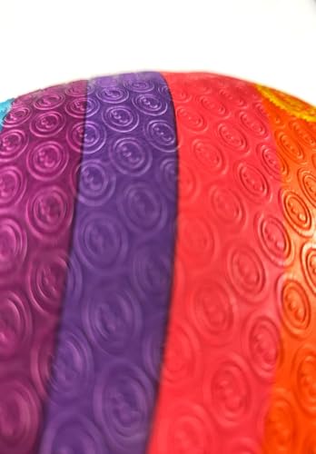 Optimum Optimumrainbow Twister Rugbyball, Mehrfarben, Größe 5