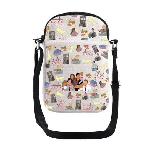 JYTAPP F House TV Series Crossbody Bag 80s TV Show Lover Gifts F House TV Sitcom Crossbody Bag Mary Fans Gifts