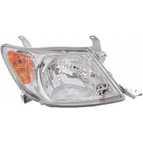 goingfast Phare avant droit H4 compatible avec Toyota HILUX VII Pick-Up 2005-2008 Halogène