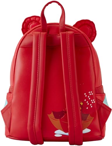 Loungefly Winnie the Pooh Rainy Day Puffer Jacket Double Strap Shoulder Bag4