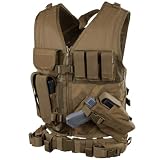 Condor CV-498 Cross Draw Vest, Coyote Brown