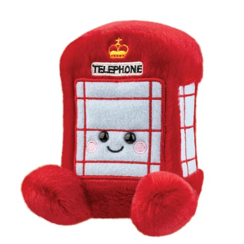 AURORA, 61569, Palm Pals Hattie Telephone Box, 5I, Soft Toy, Red and White, 8 x 10 x 11 cm - Image 4