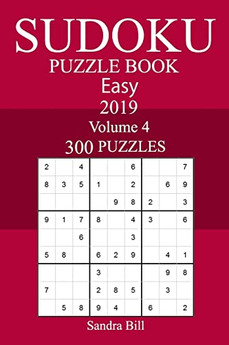 300 Easy Sudoku Puzzle Book 2019