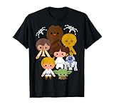 Star Wars Cute Kawaii Style Heroes Graphic T-Shirt