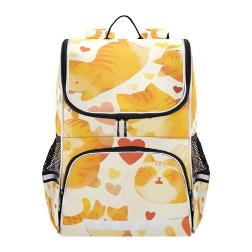 Mochila escolar para ordenador portátil que alivia el peso y protege en la oscuridad