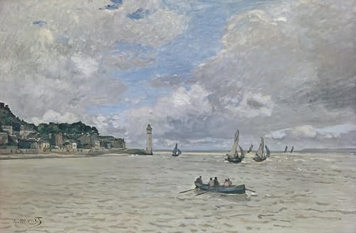 Lienzo il Faro Ospizio Claude Monet ZHAOSHAN para cubrir espacios vacíos en paredes grandes