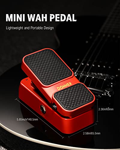 Donner EC1008 Guitar Wah Pedal, 2 In 1 Wah Volume Pedal thumb #5