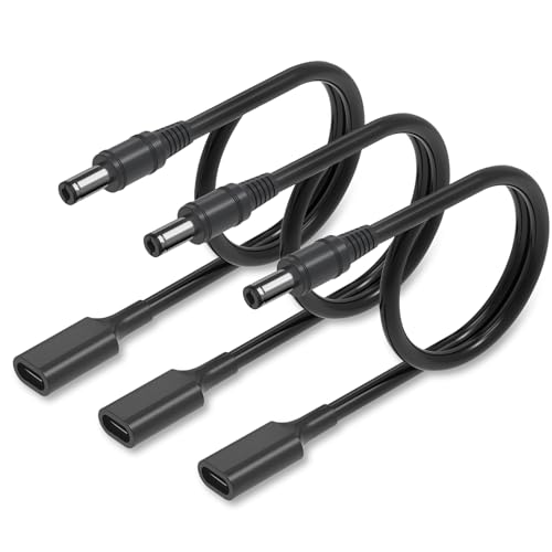 Câble adaptateur USB C vers DC 5.5 x 2.5 mm universel pour réparer l'alimentation vélo