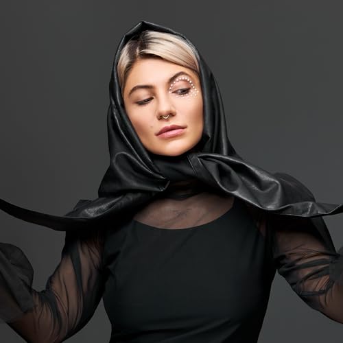 27.5'' Large Satin Head Scarf Silk Like Square Scarf Fashion Bandana for Hair Wrapping at Night Headband for Women4